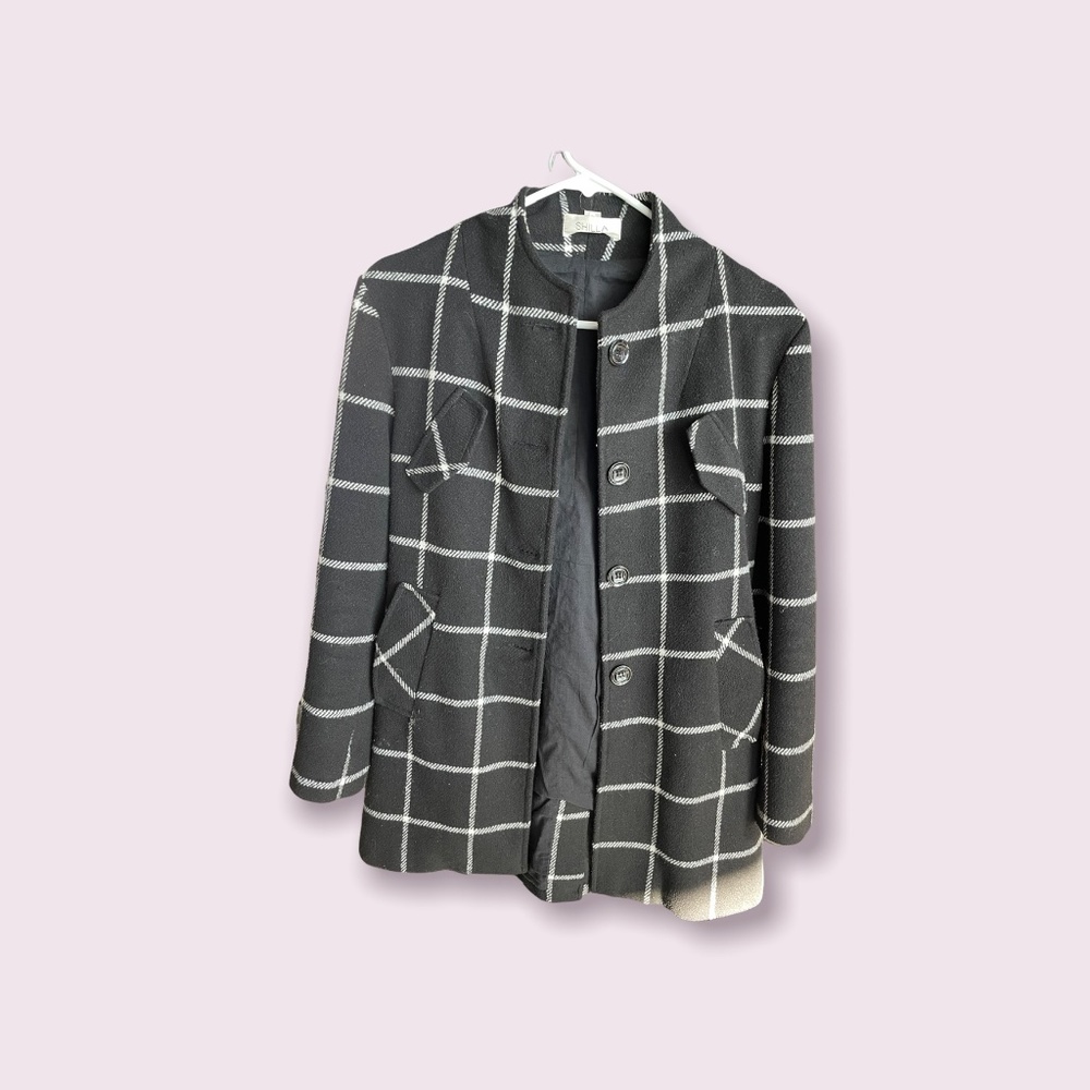 Shilla Checkered Coat